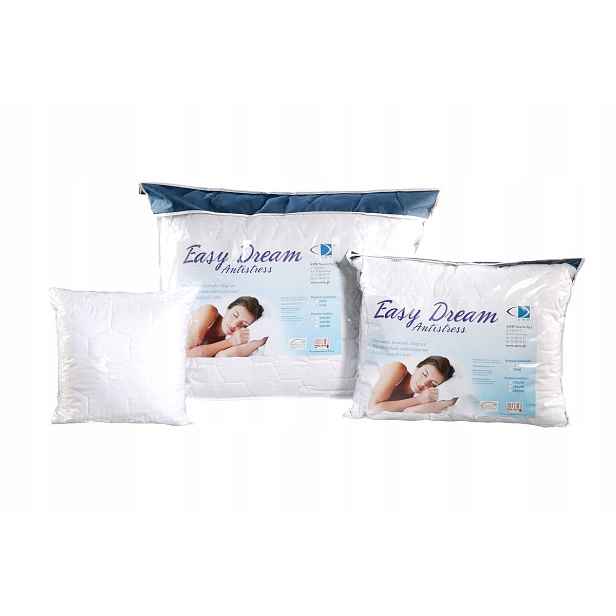 Polštář 70x80 Easy Dream Antistres 1,0 kg bílý