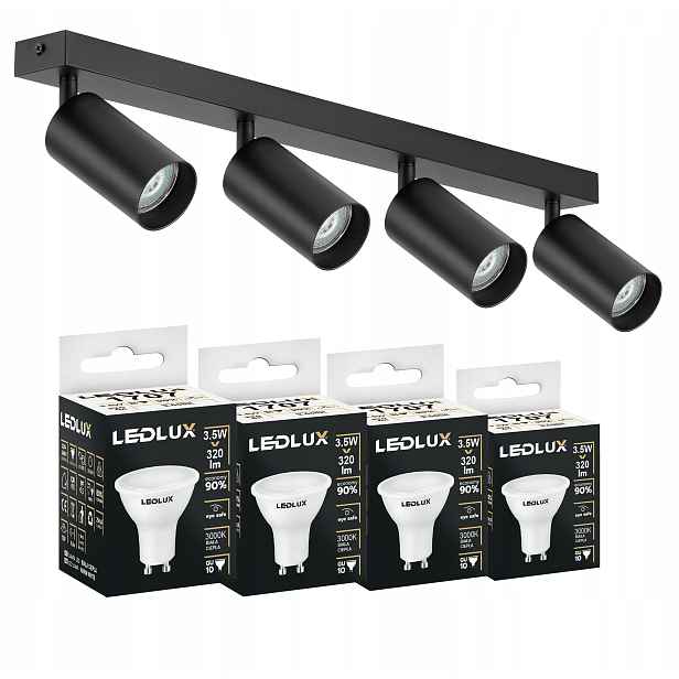 Stropní svítidlo s halogenovým svítidlem 4xGU10 3,5W