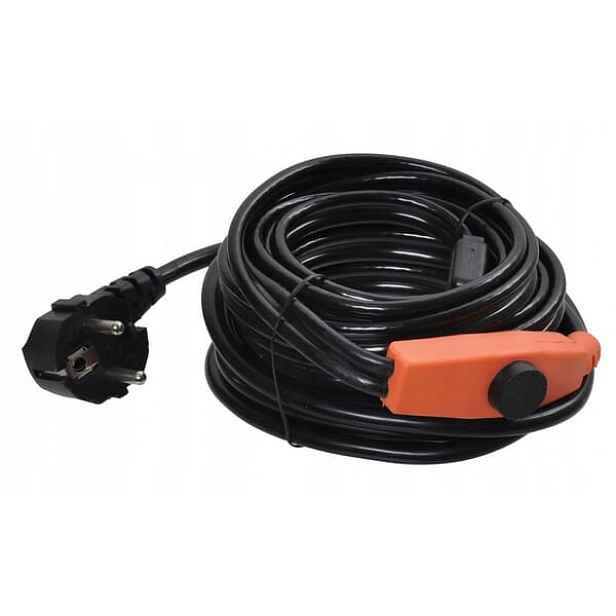 Topný kabel s termostatem, 4 m WE223586
