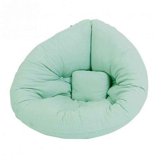 Dětské rozkládací křesílko Karup Design Mini Nido Mint