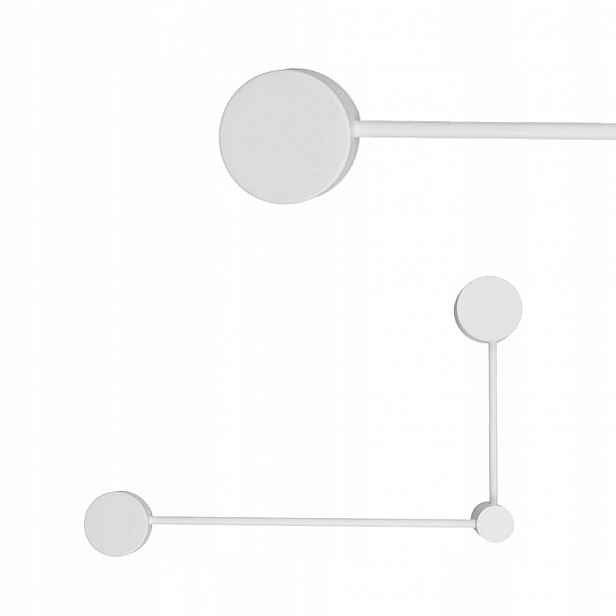Nástěnné svítidlo Orbit Bílý moderní styl do ložnice 2xGX53 Nowodvorski