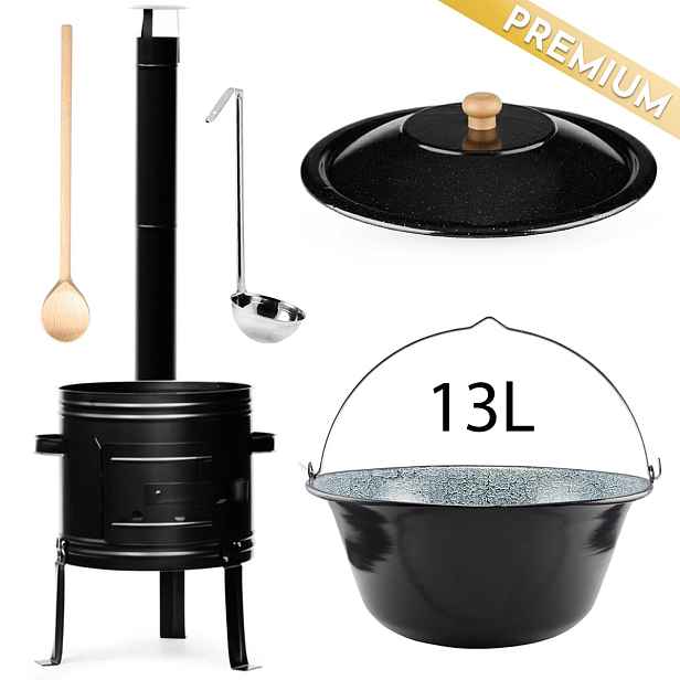 Perfect Home Set-40 Kotlíková souprava PREMIUM, 13 L, 5 ks