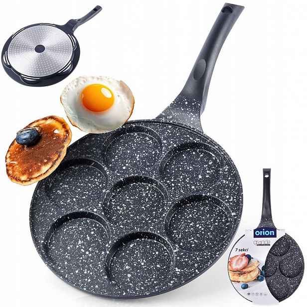 Granitová pánev na sázená vejce, placky, palačinky, pancakes