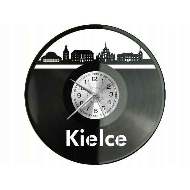 Kielce Město Polsko Nápad na Dárek Nástěnná Dekorace z vinylové desky