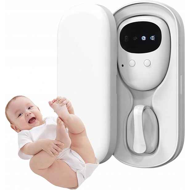 Alarm Na Noční Pomočování – Bezdrátový Budík Pro Děti I Dospělé, Bílý