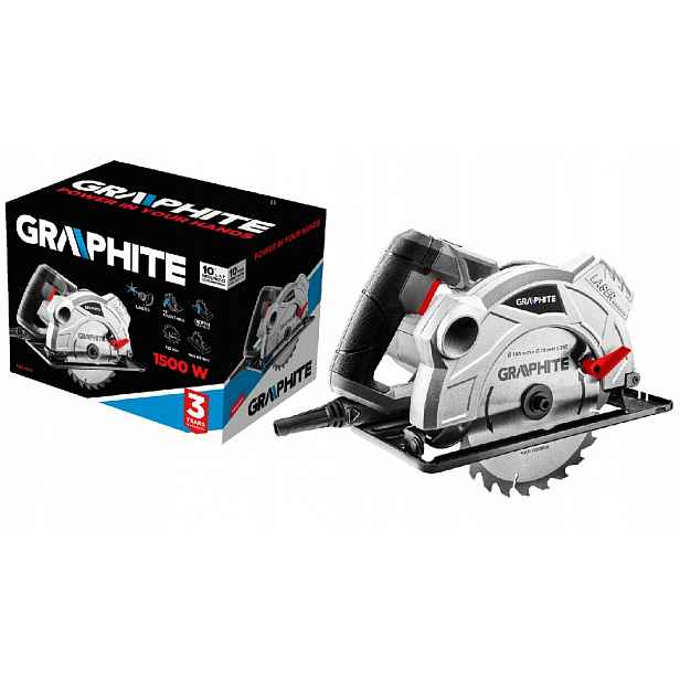 Graphite Kotoučová Pila 58G492 1500W 185 MM