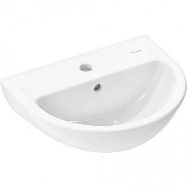 Hansgrohe GladeLake S umývátko 45x37 cm otvor pro baterii uprostřed 60100450