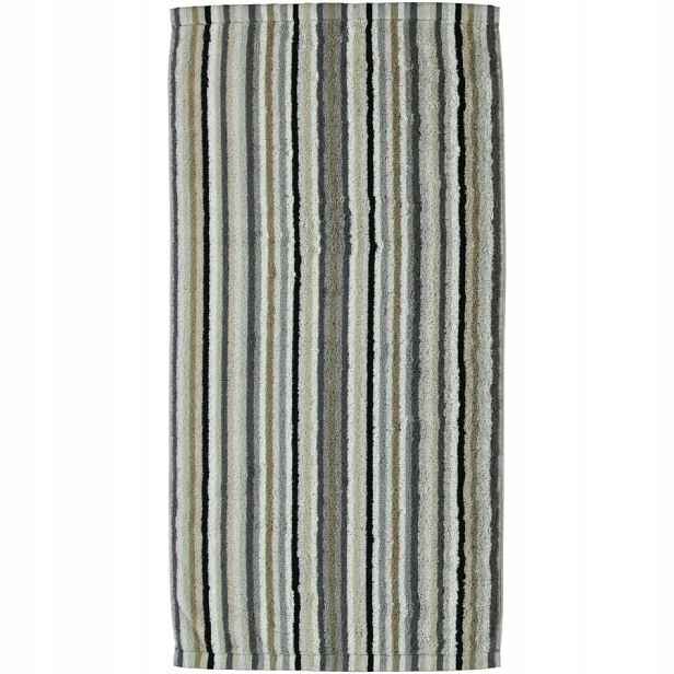 Plážová osuška Stripes 70x180 písková froté 510g/m2 100% bavlna Cawoe