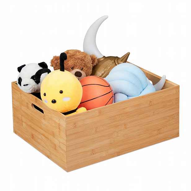 Úložný box z bambusu, organizér