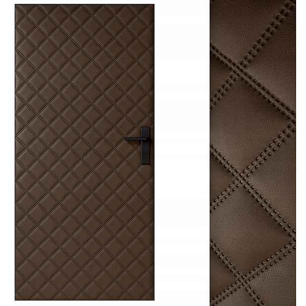 Wenge 115x215 Dveřní Čalounění Těsnění Obal na dveře křídlo