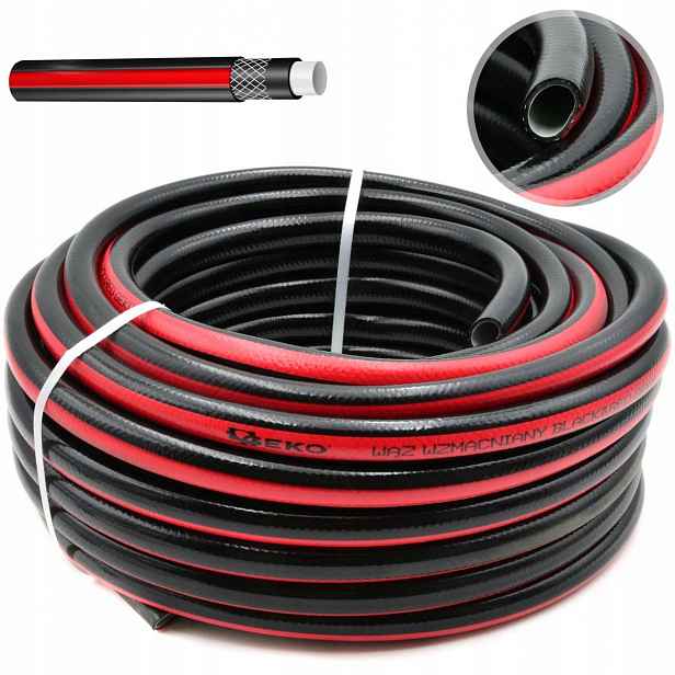 Hadice Geko Black&Red G73696 3/4" 30 m