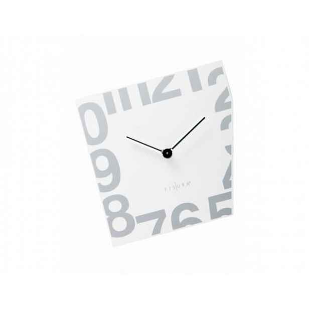 Nástěnné hodiny Esquina White 21cm