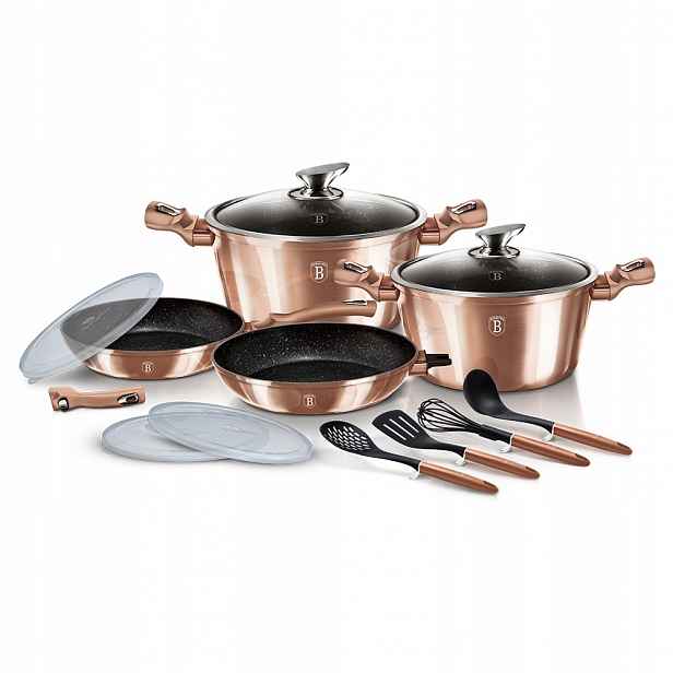 Sada Hrnců Berlinger Haus Gold Rose Bh 7058