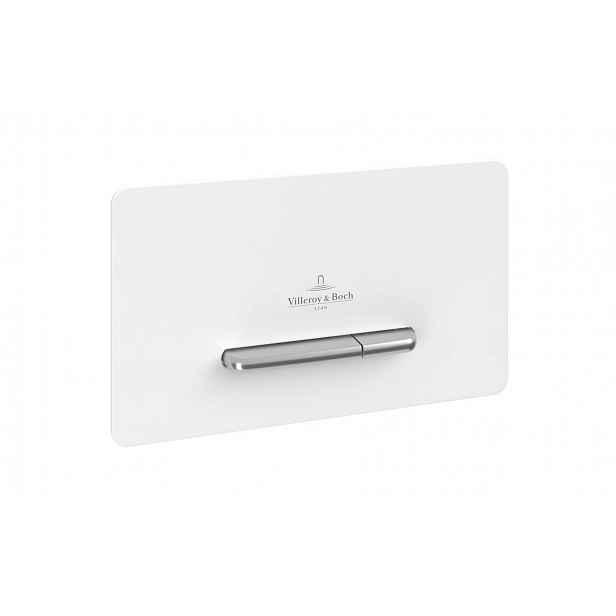 Villeroy & Boch ViConnect - Ovládání splachování, bílé sklo V99442RE