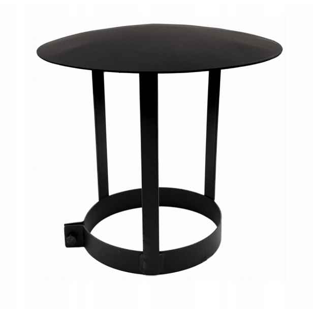 Komínová Stříška Tlustá 2 mm Černá Pro Kozy Fi 120