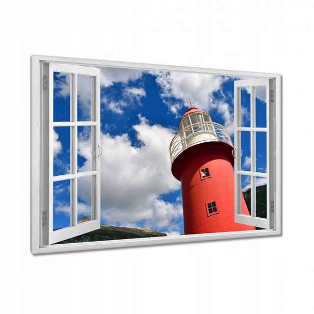 Obrazy 120x80 Červený maják