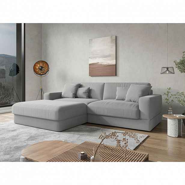 Sit & More ROHOVÁ SEDAČKA, textil, šedá