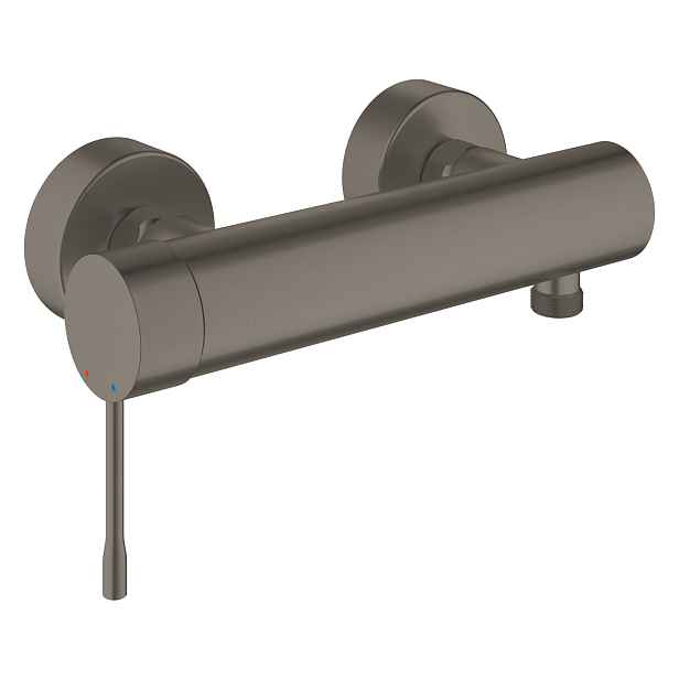 Baterie sprchová nástěnná Grohe Essence 150 mm kartáčovaný Hard Graphite 25252AL1