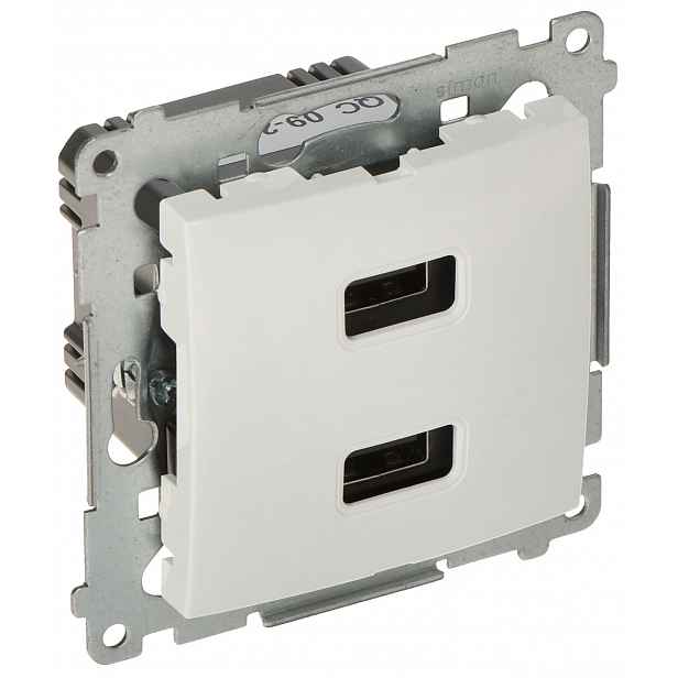 Nabíjecí Zásuvka DC2USB.01/11-SIMON54 Premium Usb 5V DC 2.1A