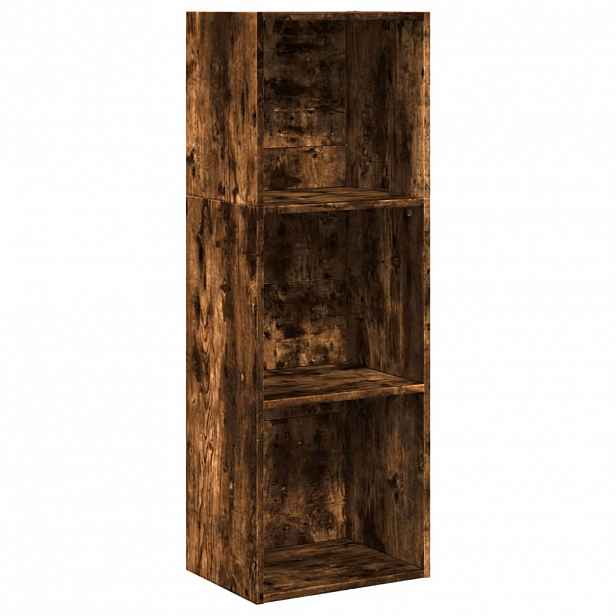 vidaXL Knihovna kouřový dub 40 x 30 x 114 cm kompozitní dřevo