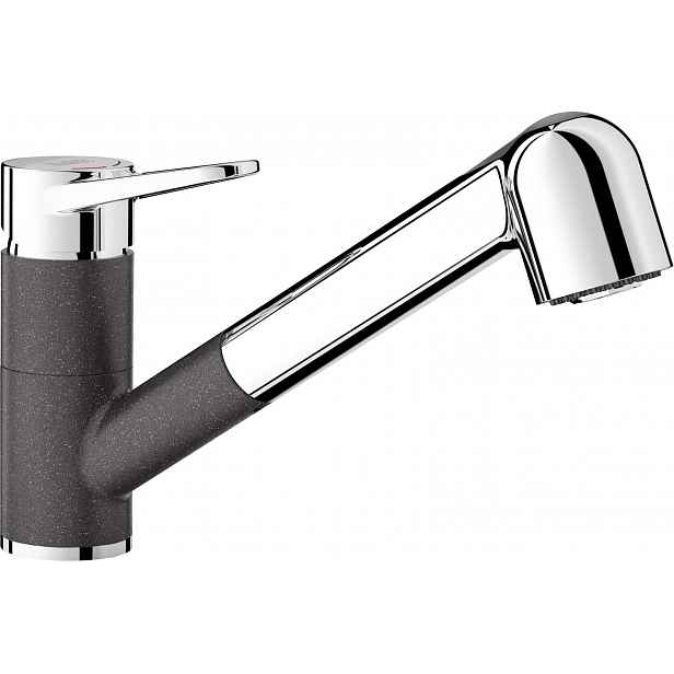 Blanco Wega S - Dřezová baterie s výsuvnou sprškou, antracit/chrom 526420