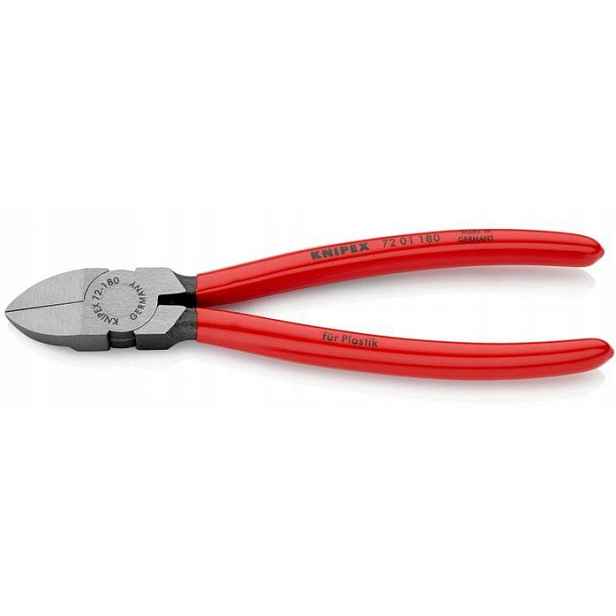 Boční řezačky 180 mm na plasty a plasty 7201180 Knipex