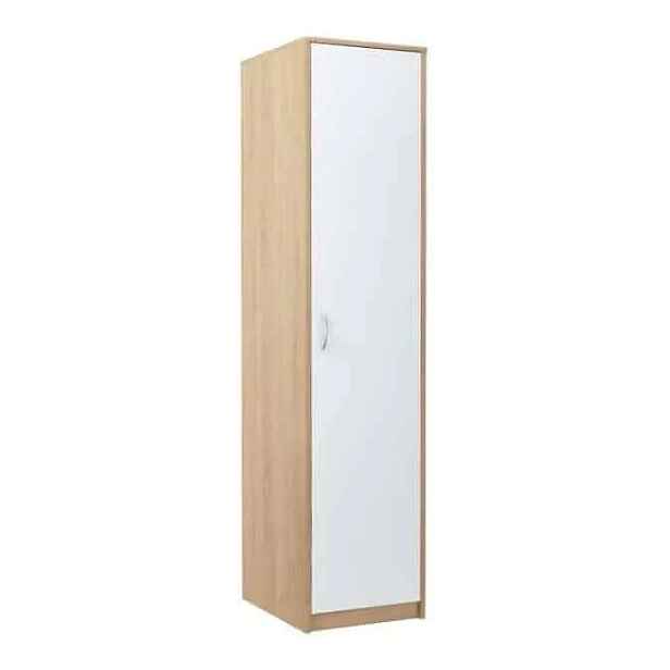 Casarredo Šatní skříň VIKA 1D dub sonoma/bílá
