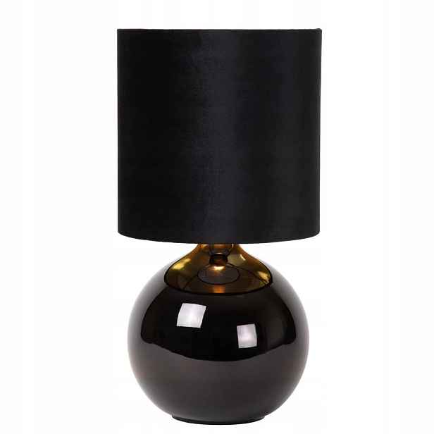 Černá stolní lampa Esterad s teplým leskem do pracovny 81/30/Lucide