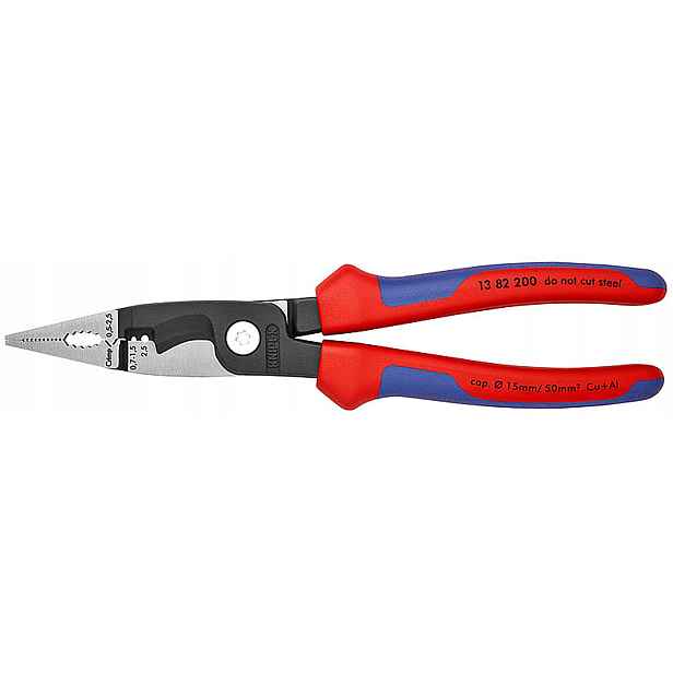 Multifunkční kleště 13 82 200 pro elektroinstalátory 1382200 Knipex