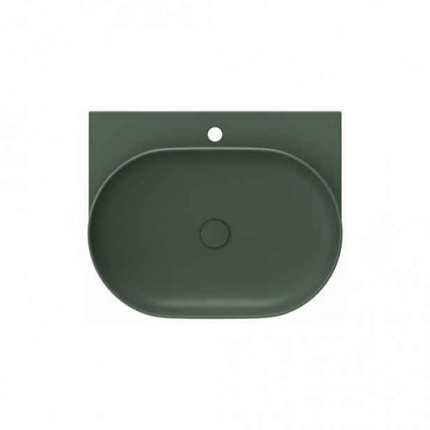 Ravak Yard umyvadlo 60,5x50 cm grey green mat XJX08260000