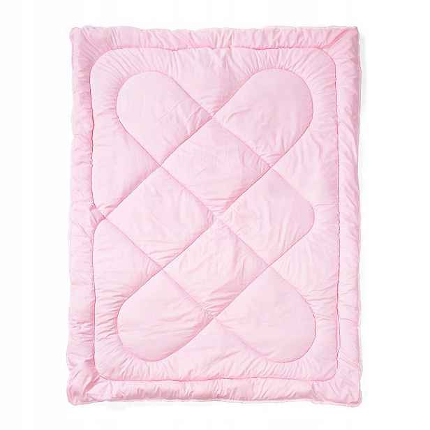 Vlněná přikrývka 200x220 růžová Karo