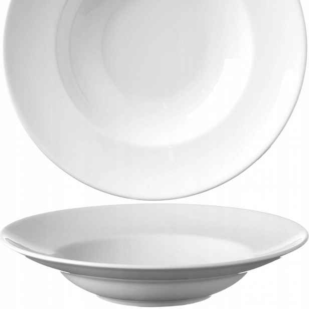 Talíř na těstovinovou pastu Speciale bílý, průměr 265 x 50 mm sada 6 ks