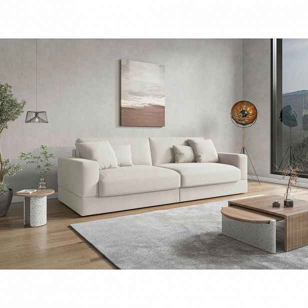 Sit & More POHOVKA BIG SOFA, textil, slonovinová