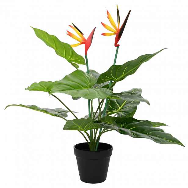 vidaXL Umělá Rostlina Strelitzia Zelená 65 x 13 x 55 cm
