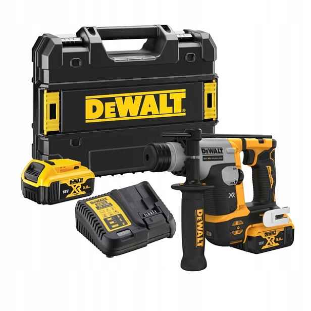 Příklepové Sds Vrtačka 18V 2X5AH Kufr Tstak Dewalt DCH172P2