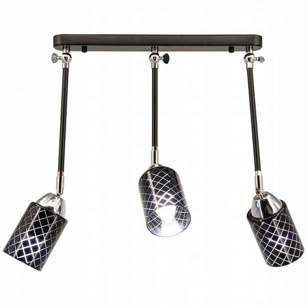 Reflektorová spotová lampa Nairobi 1014/3 černá Elem