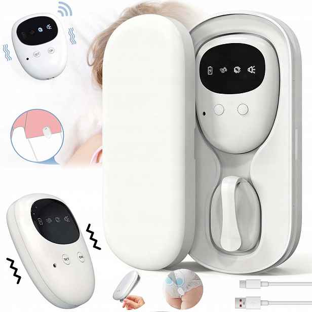 Alarm Nočního Probuzení Namáčení 3 Režimy Provozu Pro Děti A Starší Osoby