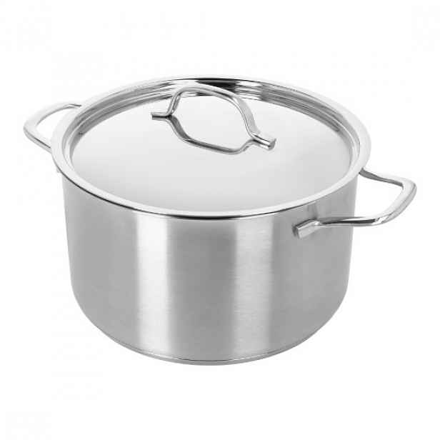 Rendlík s poklicí, nerezavějící ocel, 24 cm/6 L, "Resto 3" - Demeyere