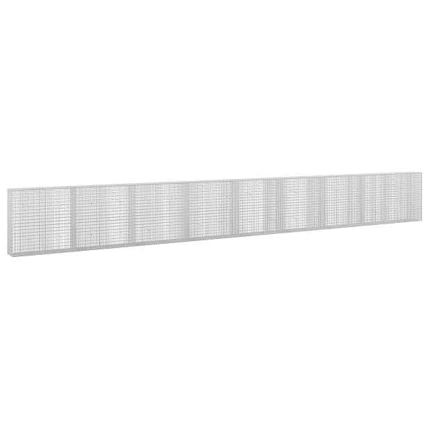 vidaXL Gabion s drátem 5 mm a síťkou 5x2,5 cm 850x30x100 cm