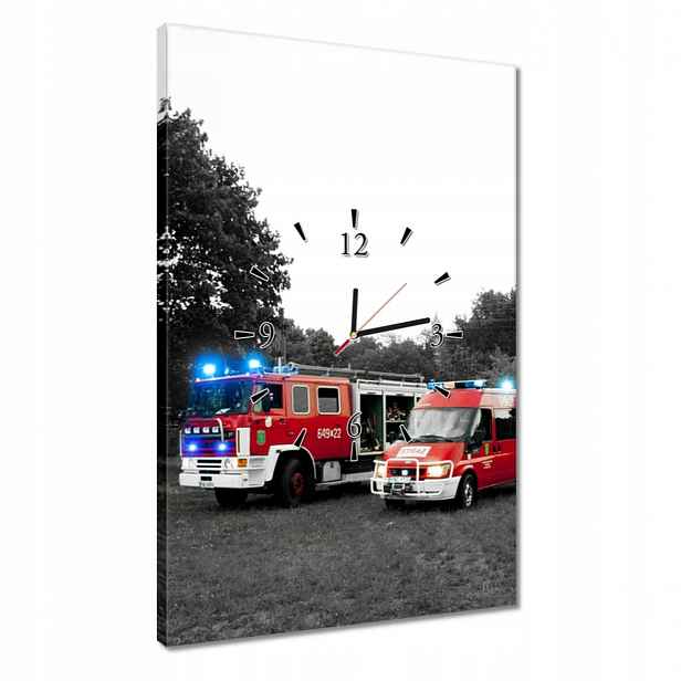 Hodiny 40x60 Hasiči