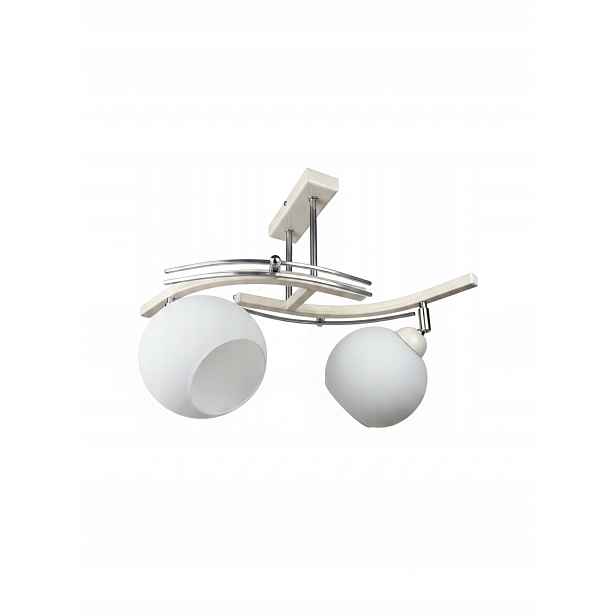 Stropní Svítidlo Lustr Fiona 2 Béžová 2x E27 Euro-lamp Kulička Otevřená