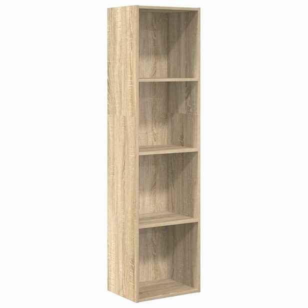 vidaXL Knihovna dub sonoma 40 x 30 x 152 cm kompozitní dřevo