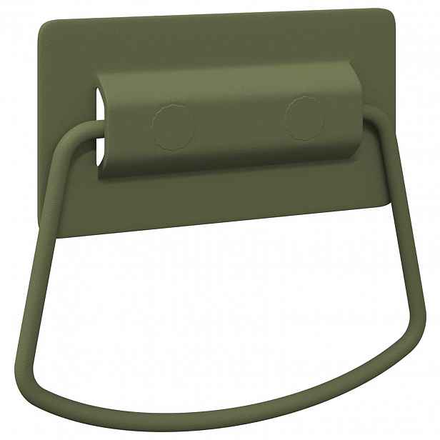 vidaXL Úchyty na skříň Olivově zelená 85 x 45 mm Kov
