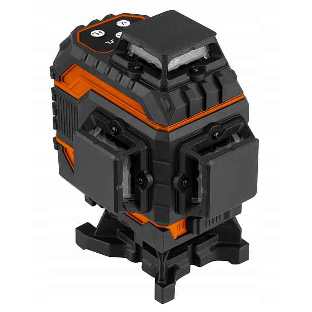 3D laser, 16 linií, zelený, kufr, zaměřovací kotouč, magnetický