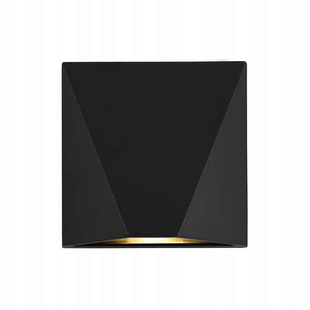 Venkovní nástěnná lampa černá Led teplá barva IP54 Maytoni