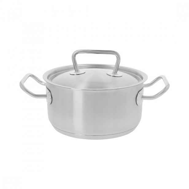 Rendlík s poklicí, nerezavějící ocel, 18 cm/2 L, "Classic Pro 3" - Dem