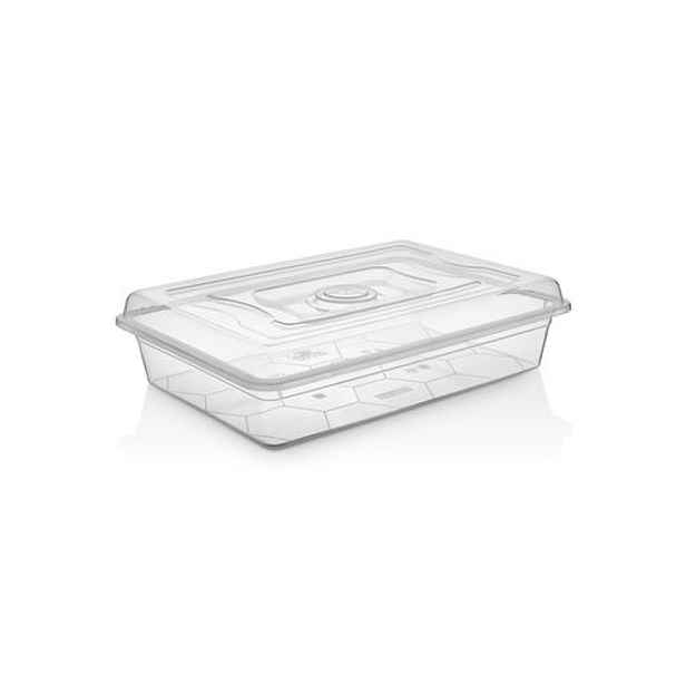 box 6,5l MULTI 42,5x30x10,5cm, víko, transp.plast