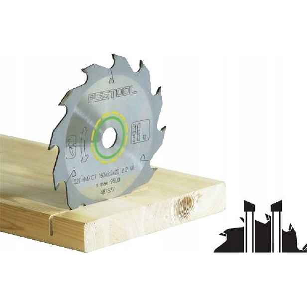 Festool Standardní pilový kotouč 160x1,8x20 W18 500458