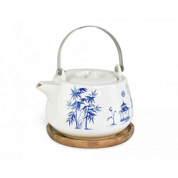 Porcelánová čajová konvice Pagoda 750 ml