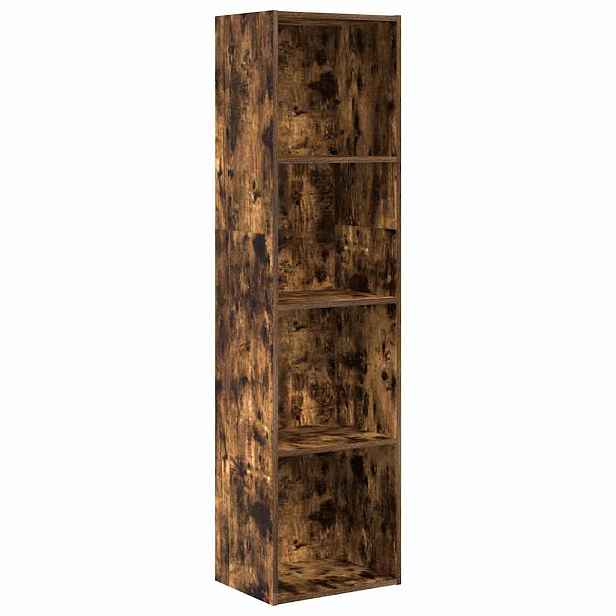 vidaXL Knihovna kouřový dub 40 x 30 x 152 cm kompozitní dřevo